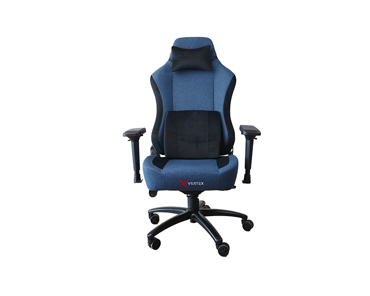 Gaming Chair: Vertex Nebula Gaming Chair Blue Fabric